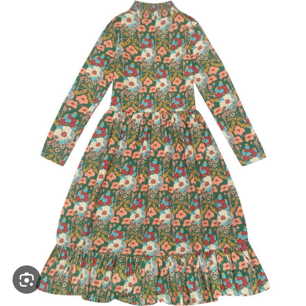 The Middle Daughter Green Floral Dress